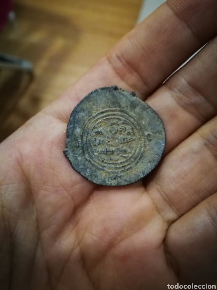 Monedas antiguas: Dracma sasanida de plata Khusro II corona sin alas MY año 1? 591d.c - Foto 3 - 270118598