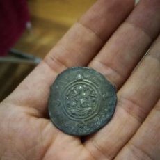 Monedas antiguas: DRACMA SASANIDA DE PLATA KHUSRO II CORONA SIN ALAS MY AÑO 1? 591D.C. Lote 270118598