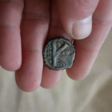 Monedas antiguas: JUSTINIANO I 547D.C MEDIO FOLLIS ( 40 NUMMUS) TESALONICA. Lote 308105188