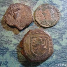 Monedas antiguas: LOTE DE 3 MONEDAS ANTIGUAS VARIADAS. Lote 311783093