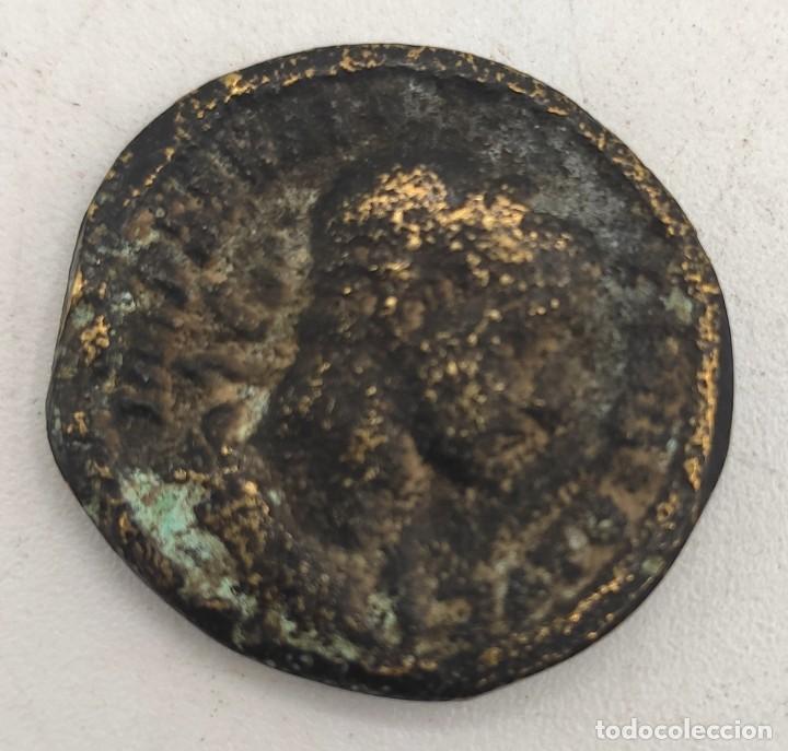 Monedas antiguas: Seis monedas antiguas en bronce. - Foto 4