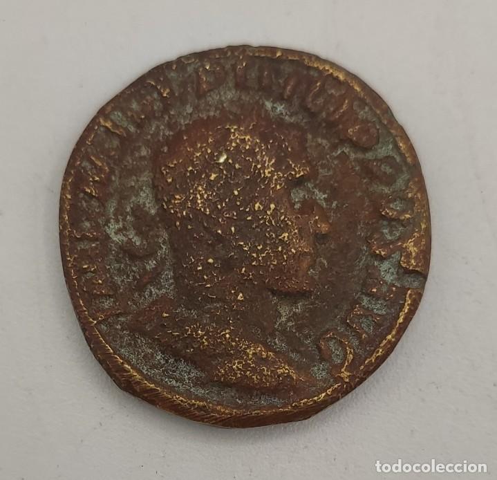 Monedas antiguas: Seis monedas antiguas en bronce. - Foto 10