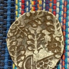 Monedas antiguas: LINGOTE MONEDA DE PLATA IMPERIO MAURYA INDIA (321-185 A.C.) PESO: 7'5 GRAMOS DIVERSAS MARCAS. Lote 343797323