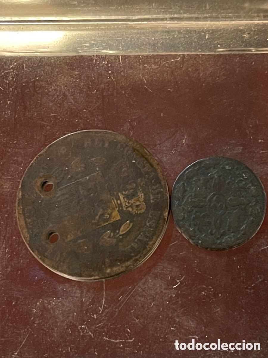 Monedas antiguas: 2 Monedas antiguas - Foto 2