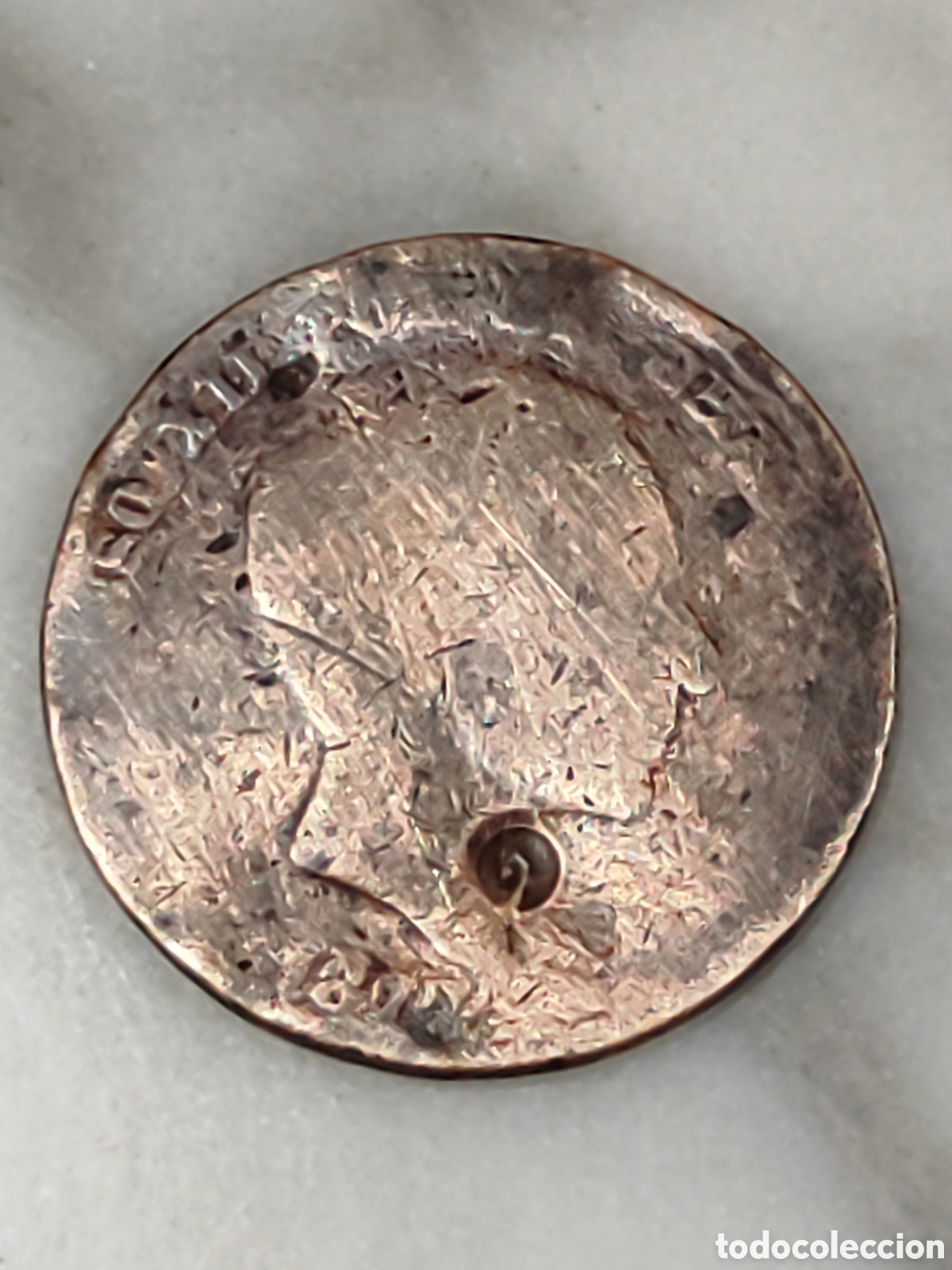 Monedas antiguas: ANTIGUA MONEDA COBRE A IDENTIFICAR - Foto 1