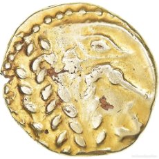 Monedas antiguas: [#1068937] MONEDA, BELLOVACI, STATÈRE ”À L'ASTRE”, 1ST CENTURY BC, BEAUVAIS, MBC, ORO. Lote 402497514