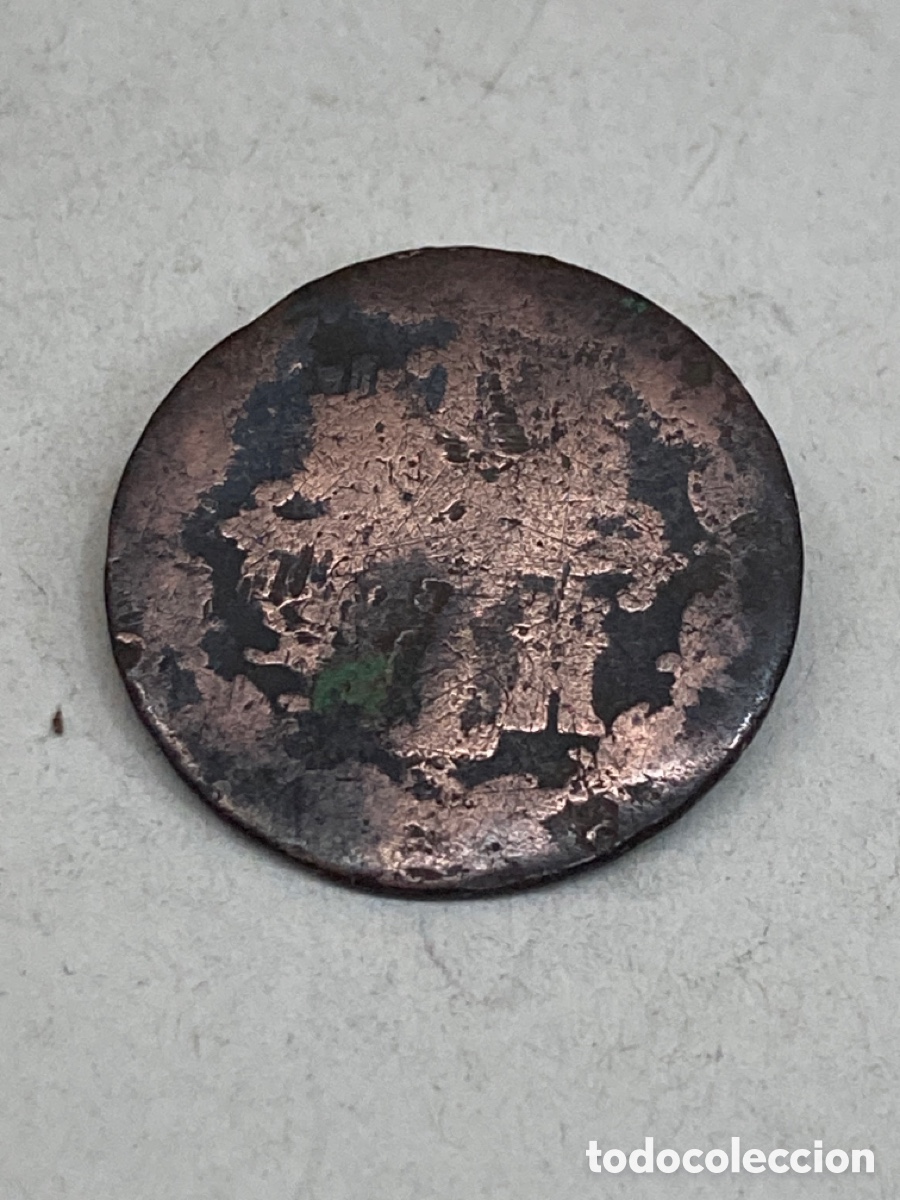 Monedas antiguas: Moneda de cobre antigua 1782 - Foto 2
