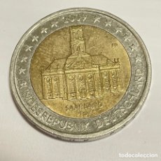 Monedas antiguas: MONEDA DE 2€ ALEMANIA , IGLESIA DE SAN MIGUEL , HAMBURGO.