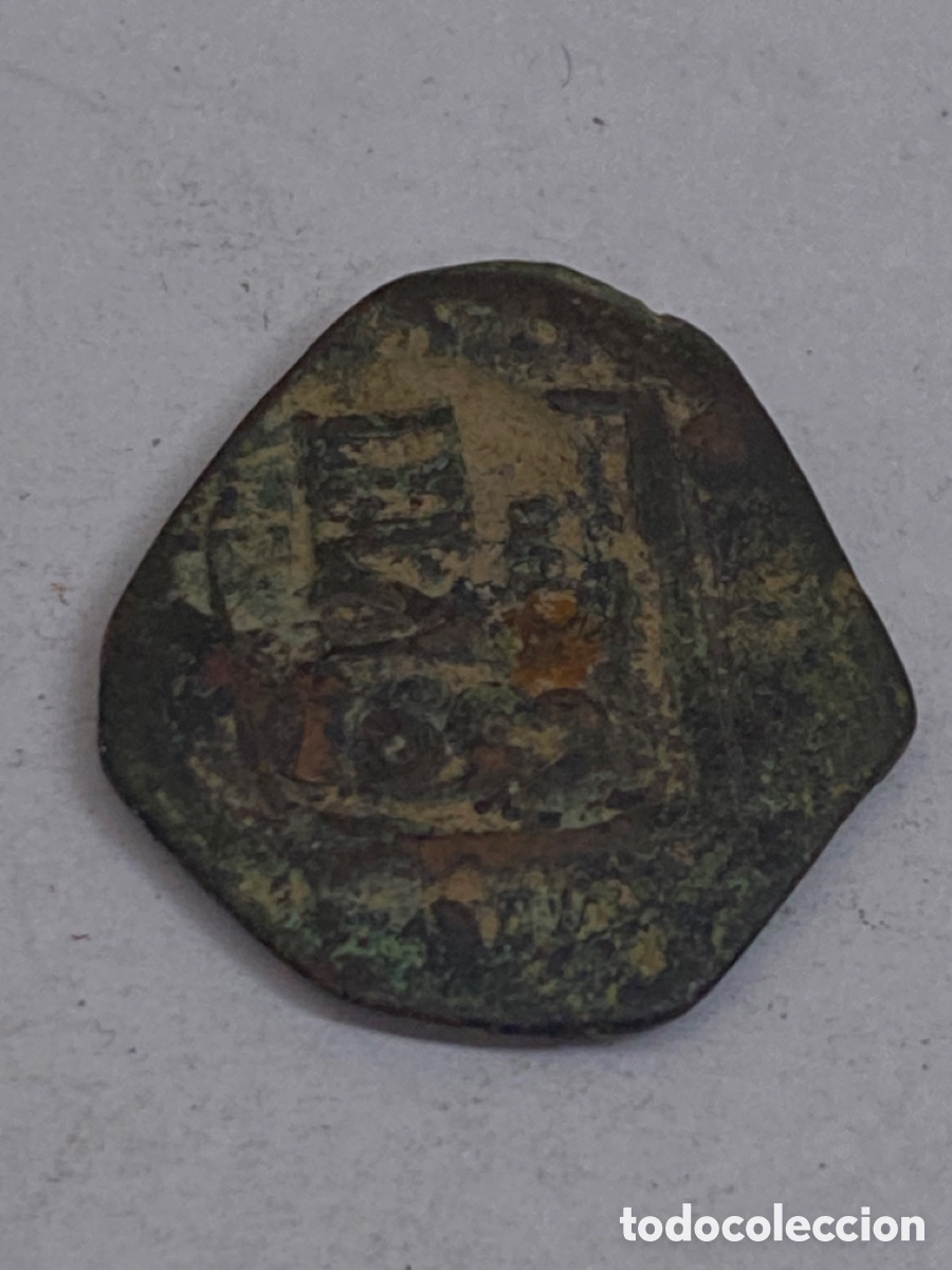 Monedas antiguas: Moneda de cobre antigua/M22 - Foto 2
