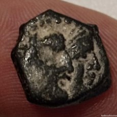 Monedas antiguas: MONEDA ANTIGUA REINO NABATEO,GOBERNANTE ARETAS IV Y SHAQILATH I ,9 A.C.-40 D.C.,MENTA PEDRA,3,51 GR.