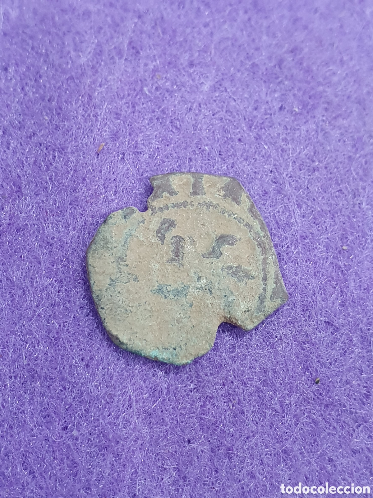 Monedas antiguas: Moneda hisp&aacute;nica, &aacute;rabe o medieval. A identificar. (L100C) - Foto 2