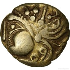 Monedas antiguas: [#1276447] AULERCI EBUROVICES, 1/4 DE STATÈRE AU SANGLIER, C. 60-50 BC, ELECTRO, MBC+