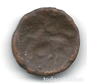 Monedas antiguas: Portugal: Moeda Celta em bronze c&ocirc;ncava. - Foto 1