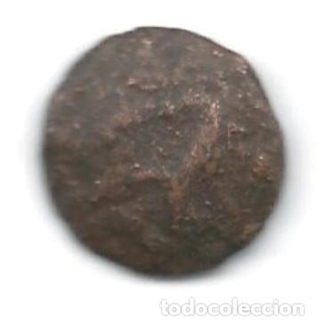 Monedas antiguas: Portugal: Moeda Celta em bronze c&ocirc;ncava. - Foto 2