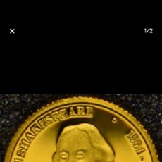 Monedas antiguas: ELIZABETH II. HALF CROWN 2016 ”WILLIAM SHAKESPEARE”