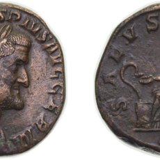 Monedas antiguas: ROME ROMAN EMPIRE 236 - 238 AE SESTERTIUS - MAXIMINUS THRAX (SALVS AVGVSTI S C; SALUS) BRONZE ROME