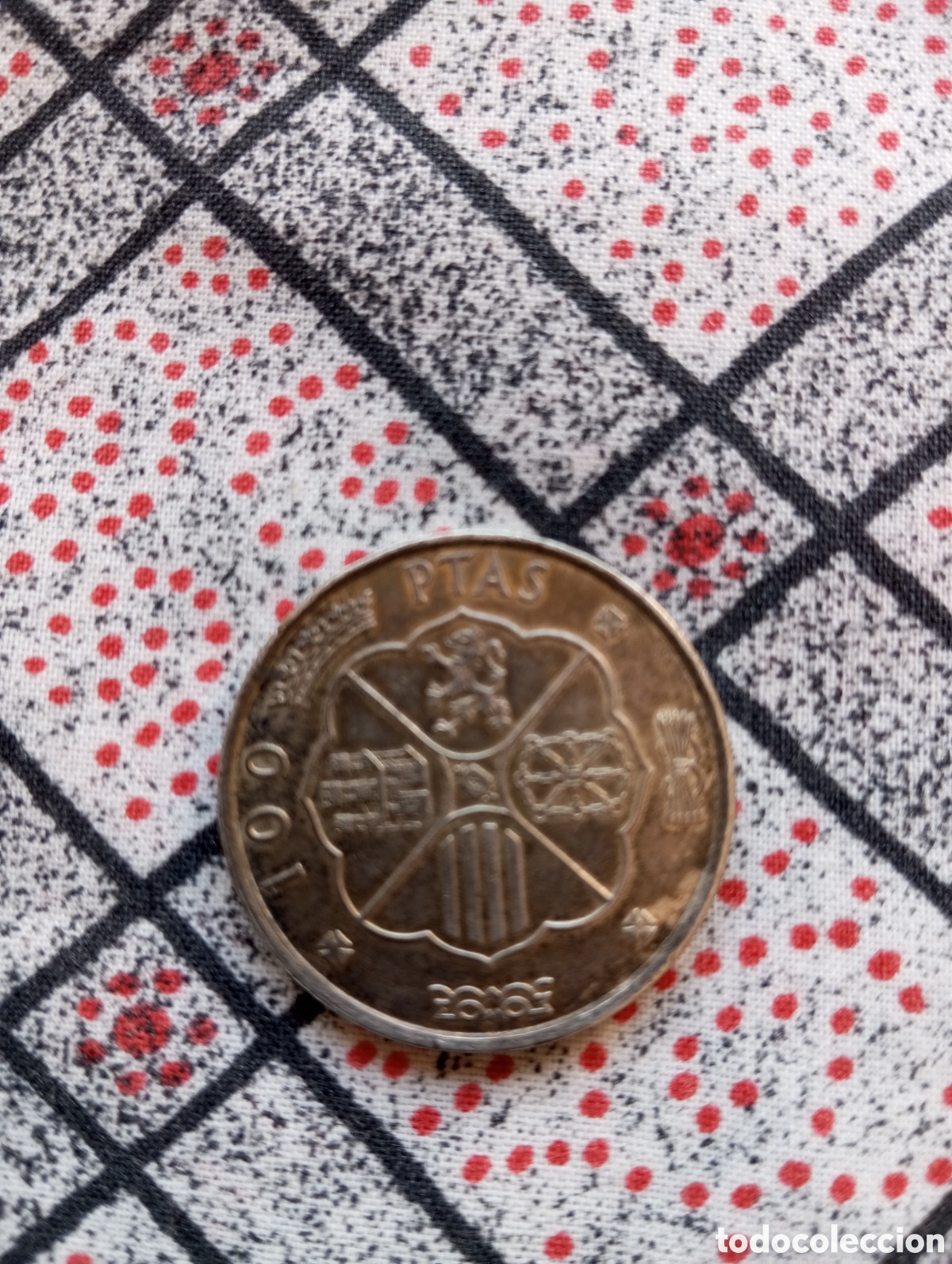 Monedas antiguas: MONEDA 100 PESETAS 1966 DE PLATA - Foto 2