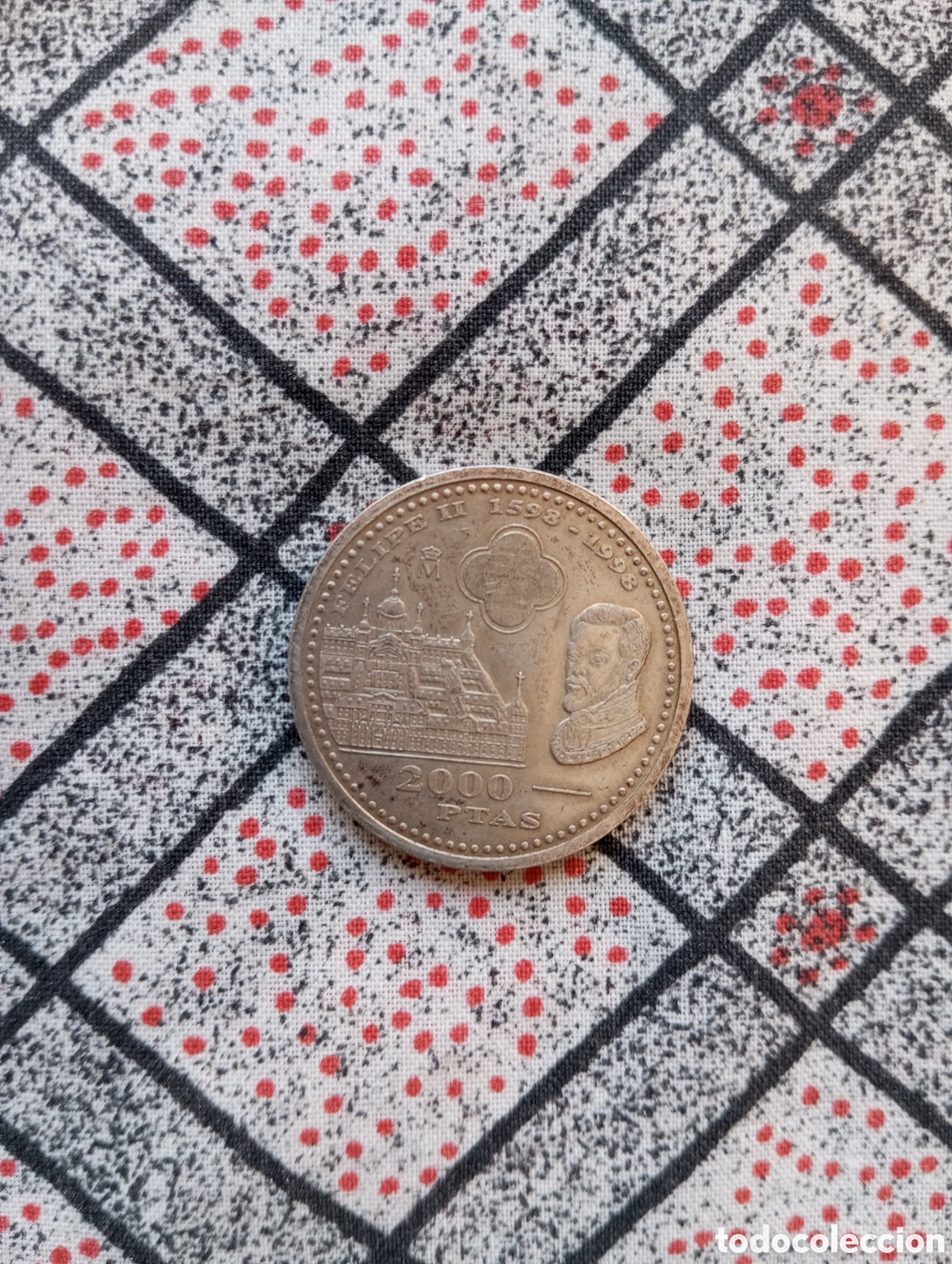 Monedas antiguas: Moneda 2000 pesetas a&ntilde;o 1998 DE PLATA - Foto 1