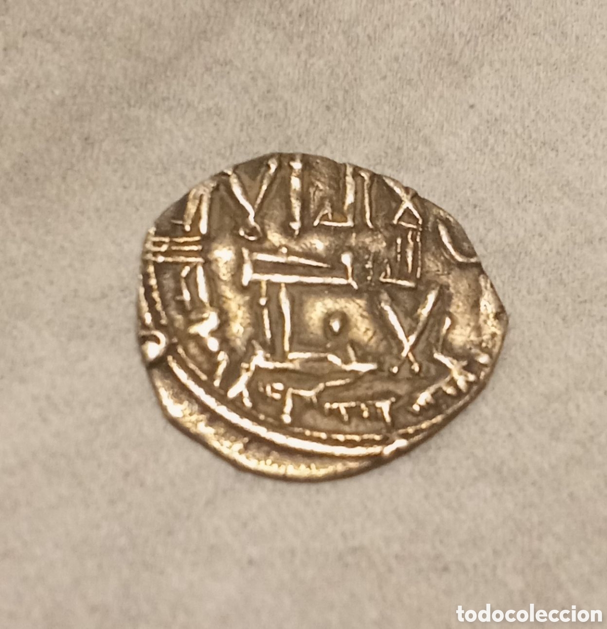 Monedas antiguas: MONEDA HISPANO VISIGODA DE PLATA A CATALOGAR - Foto 2