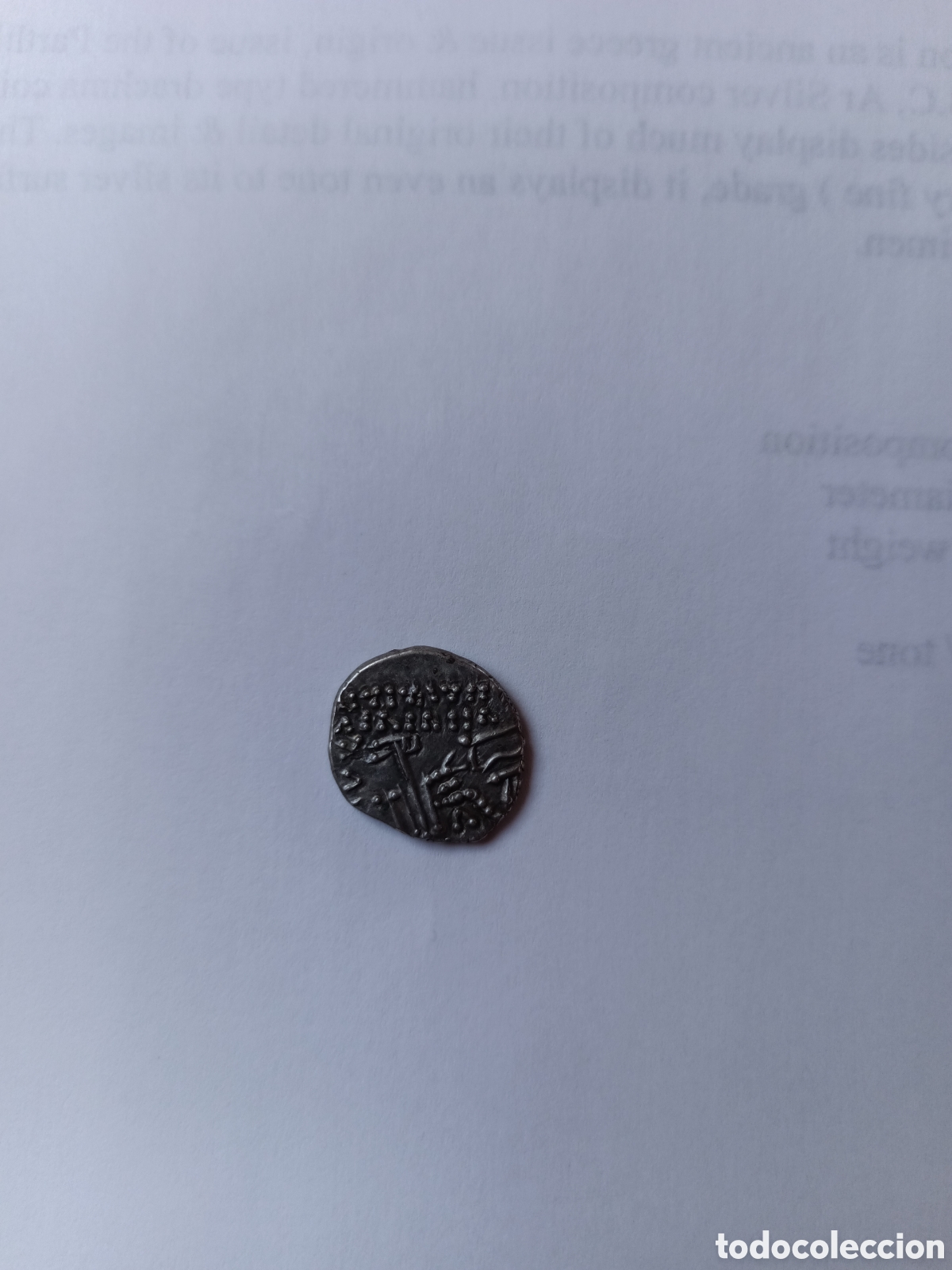 Monedas antiguas: Moneda de plata Parthia - Foto 4