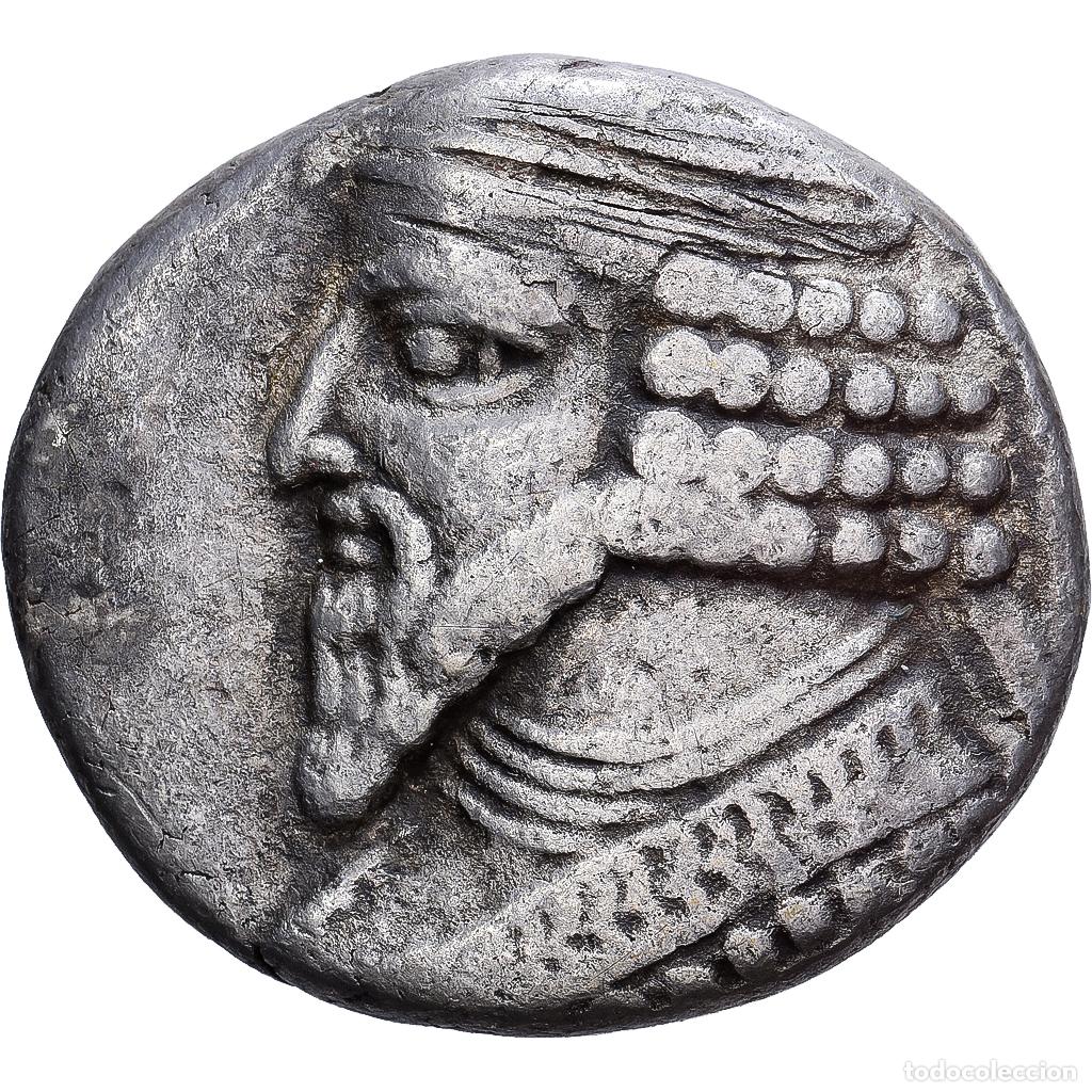 Monedas antiguas: [#1202807] Kingdom of Parthia, Gotarzes II, Tetradrachm, 45-46, Seleukeia, Vell&oacute;n, MBC