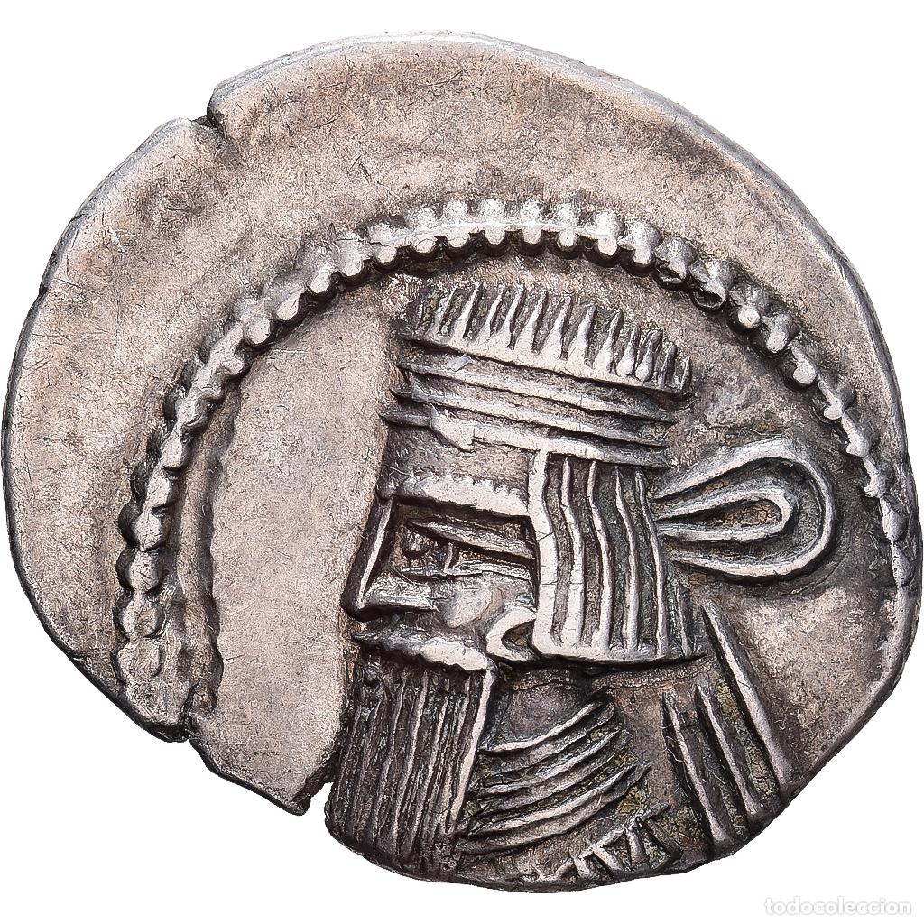 Monedas antiguas: [#1202799] Kingdom of Parthia, Gotarzes II, Drachm, 40-51, Ekbatana, Plata, EBC