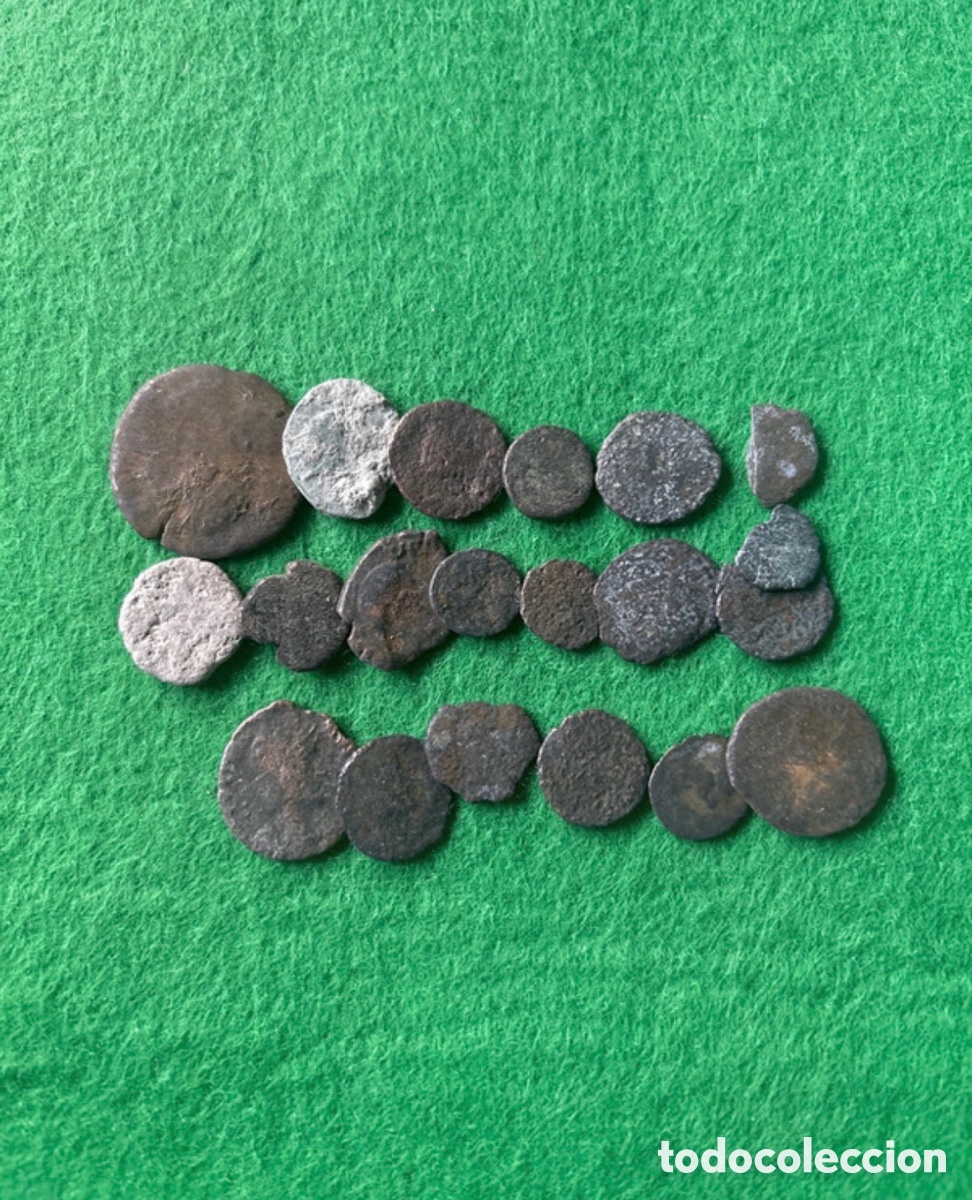 Monnaies Anciennes: Lote 3, 20 monedas a catalogar (A1)