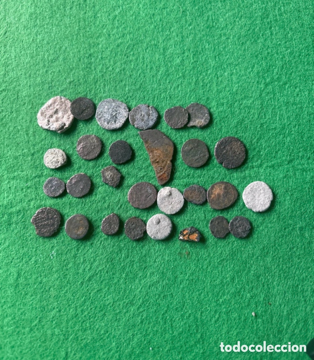Monnaies Anciennes: Lote 5, 28 monedas a catalogar (A1)