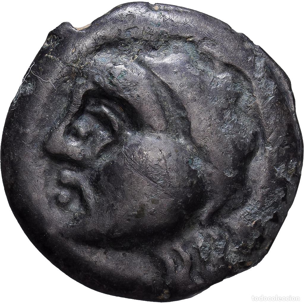 Monedas antiguas: [#1202940] High and Middle Seine, Potin au Sanglier, 1st century BC, Aleaci&oacute;n de bronce