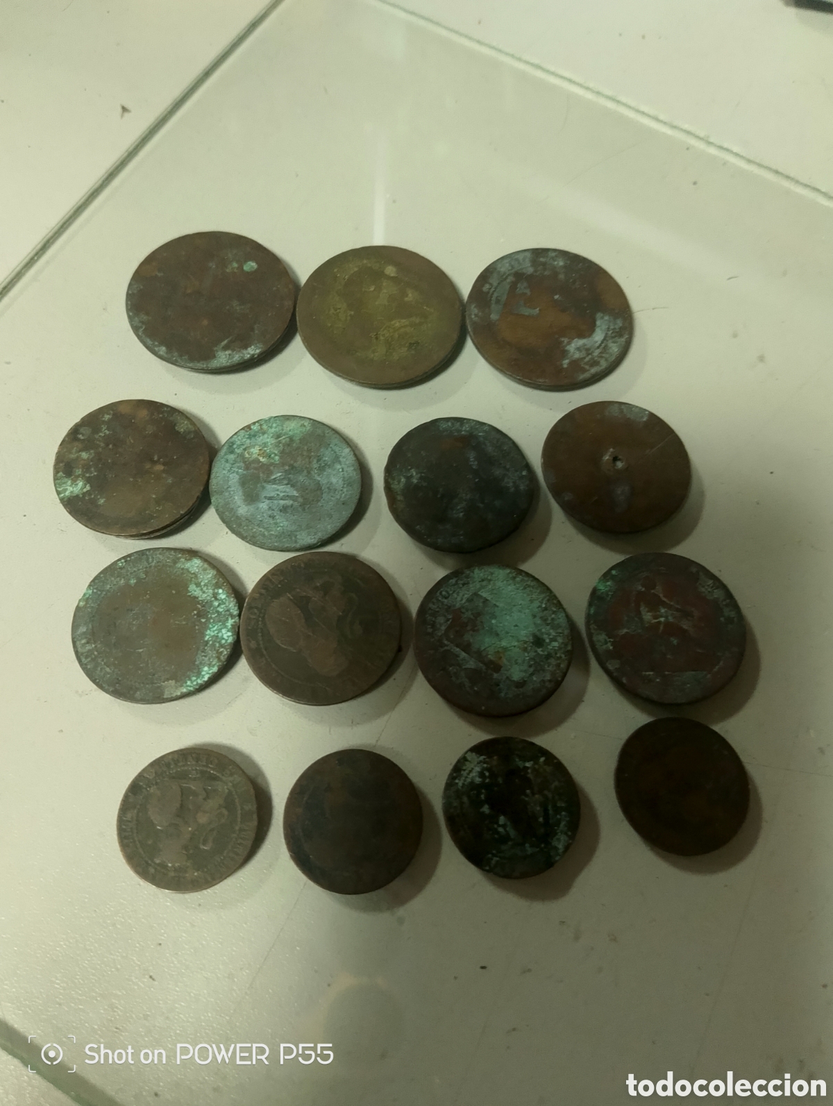 Monedas antiguas: Monedas de cobre antiguas - Foto 2