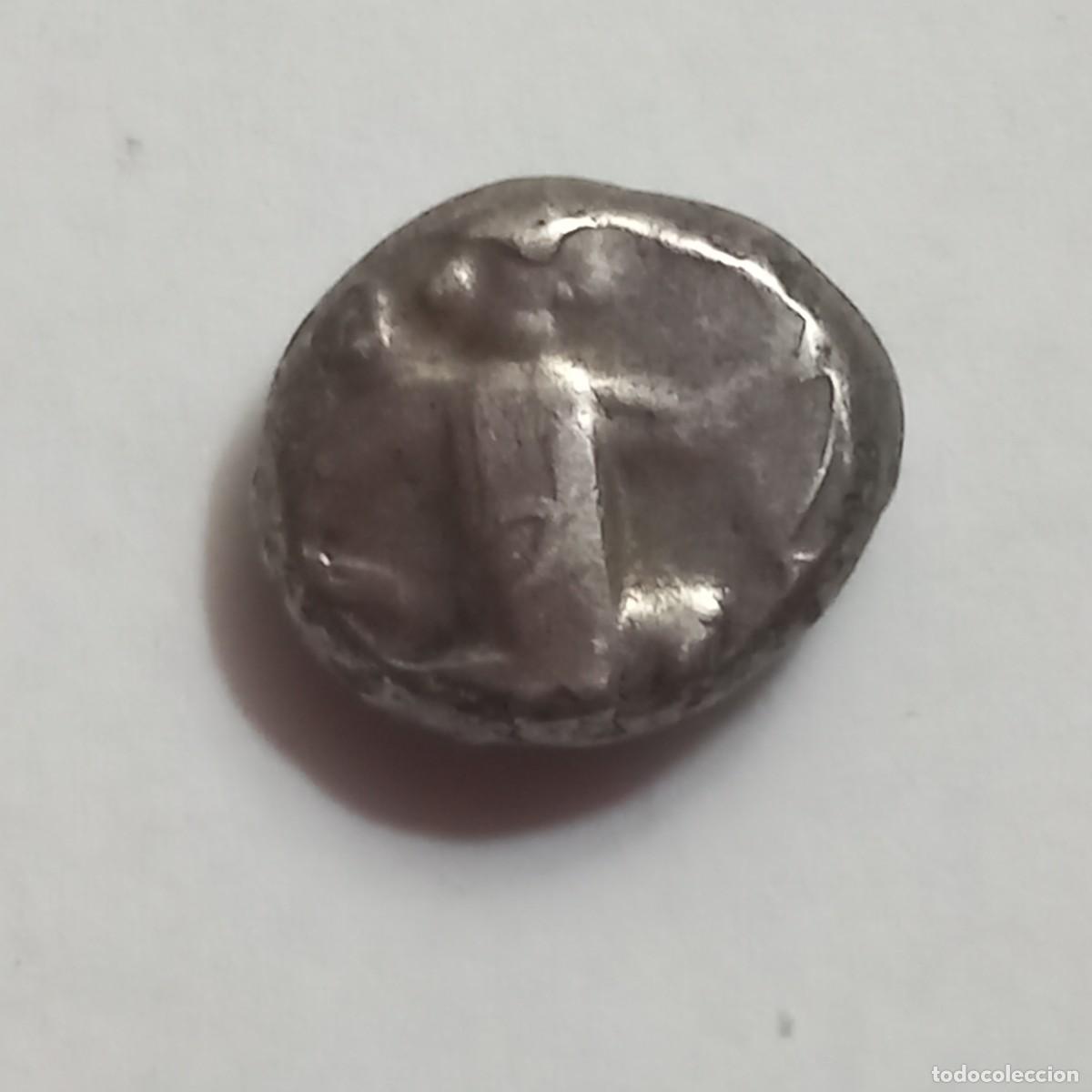 Monedas antiguas: Siclo de plata aquemenida de Dario I a Jerjes II