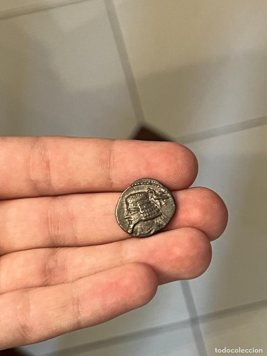 Monedas antiguas: Dracma Parto 38 a.C. - 2 d.C.