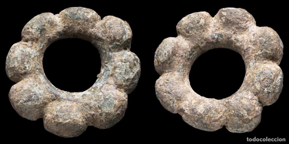 Monedas antiguas: Ancient Bronze Precoin, Toothed Ring Shape - 26 mm / 13,53 gr.