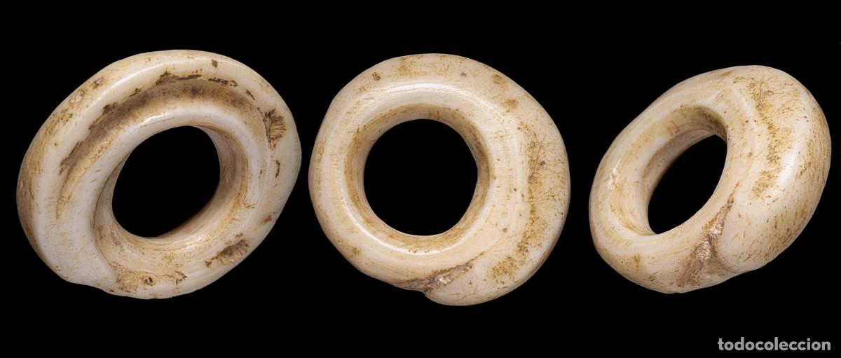 Monedas antiguas: Ancient Bone/ Horn Precoin, Ring Shape - 28 mm / 7,10 gr. - Foto 1
