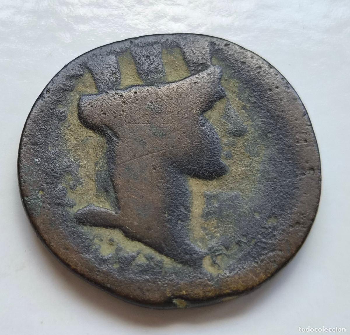 Monedas antiguas: SIRIA. SELEUCIDA y PIERIA. DOMICIANO. Laodicea y Mar. Cabeza laureada de Domiciano a izquierda