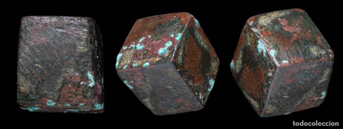 Monedas antiguas: Ancient Bronze Precoin, Dice Shape - 10 mm / 5,96 gr. - Foto 1