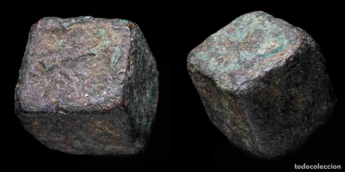 Monedas antiguas: Ancient Bronze Precoin, Dice Shape - 11 mm / 9,24 gr. - Foto 1