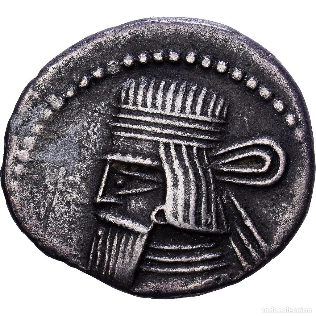 Monedas antiguas: [#139786] Kingdom of Parthia, Gotarzes II, Drachm, 45-51, Ekbatana, Plata, MBC