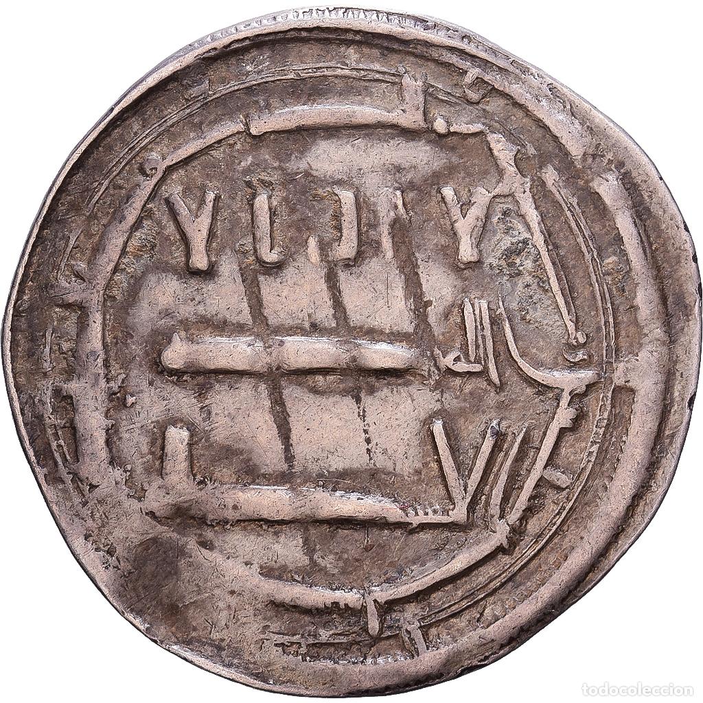 Monedas antiguas: [#139644] Abbasid Caliphate, al-Mahdi, Dirham, 775-786, al-'Abbasiya, Plata, BC+