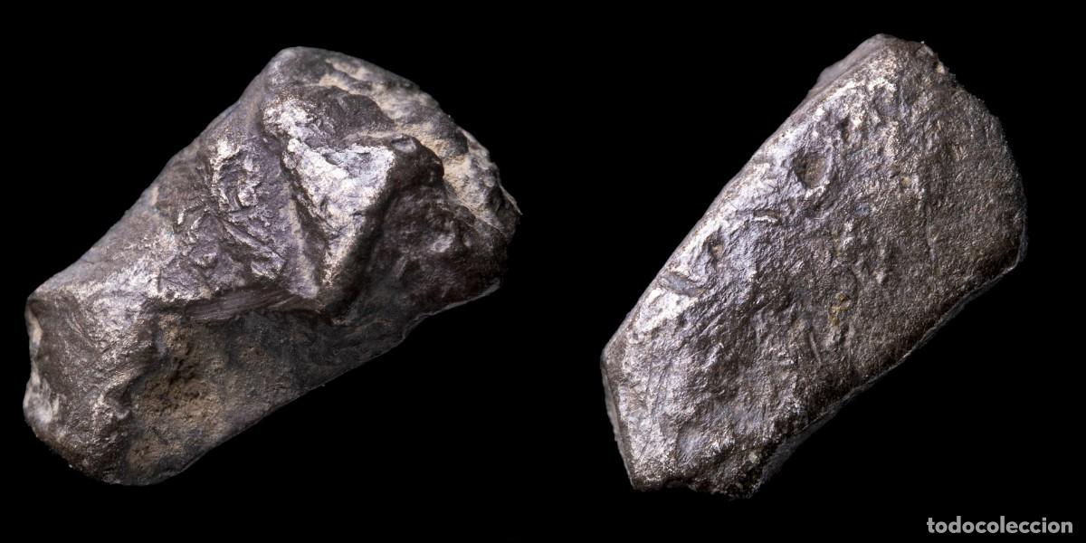 Monedas antiguas: Ancient Silver Precoin, Ingot Shape - 12 mm / 1,94 gr.