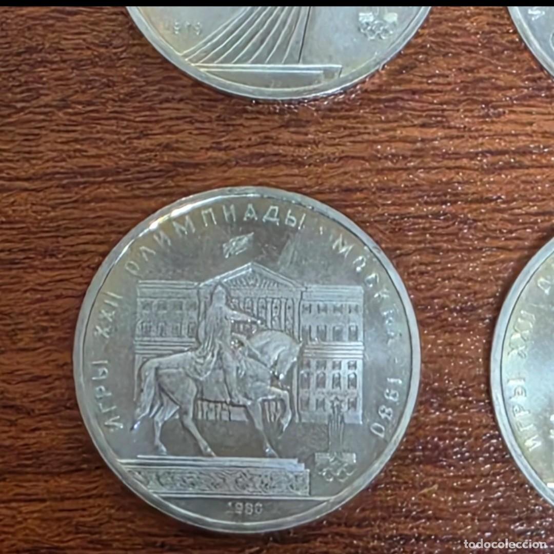Monedas antiguas: Colecci&oacute;n monedas conmemorativas 1980 - Foto 7