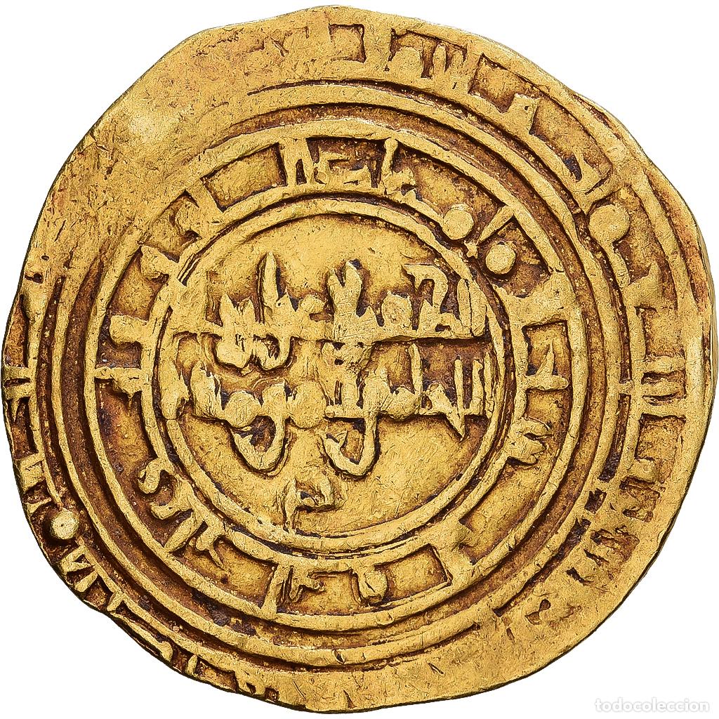 Monedas antiguas: [#1203144] Fatimids, al-Zahir, Dinar, 424 H, al-Mahdiya, Oro, BC+