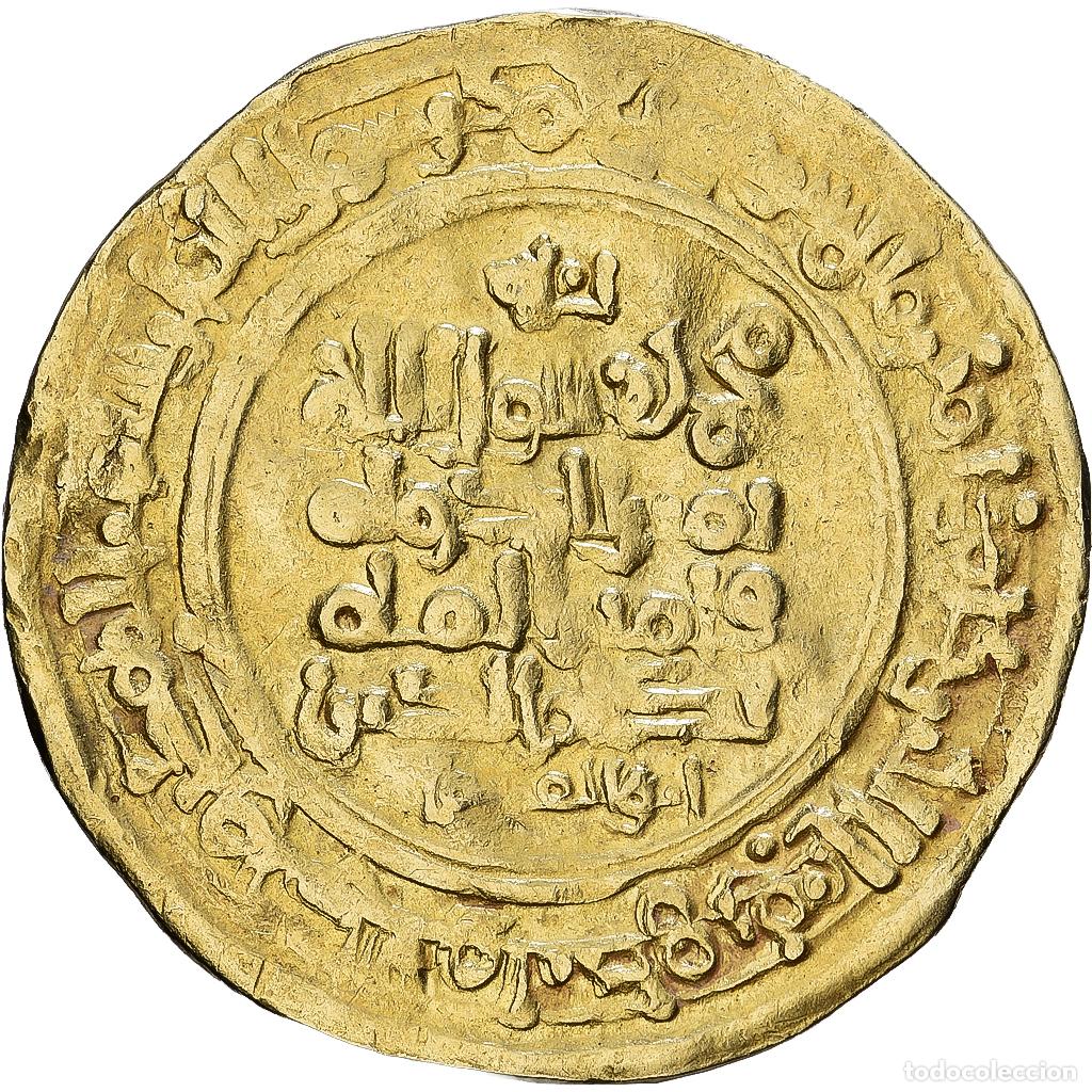 Monedas antiguas: [#1203145] Ghaznavids, Yamin al-Dawla Abu'l-Qasim Mahmud, Dinar, 415 AH, Harat, Oro, BC+