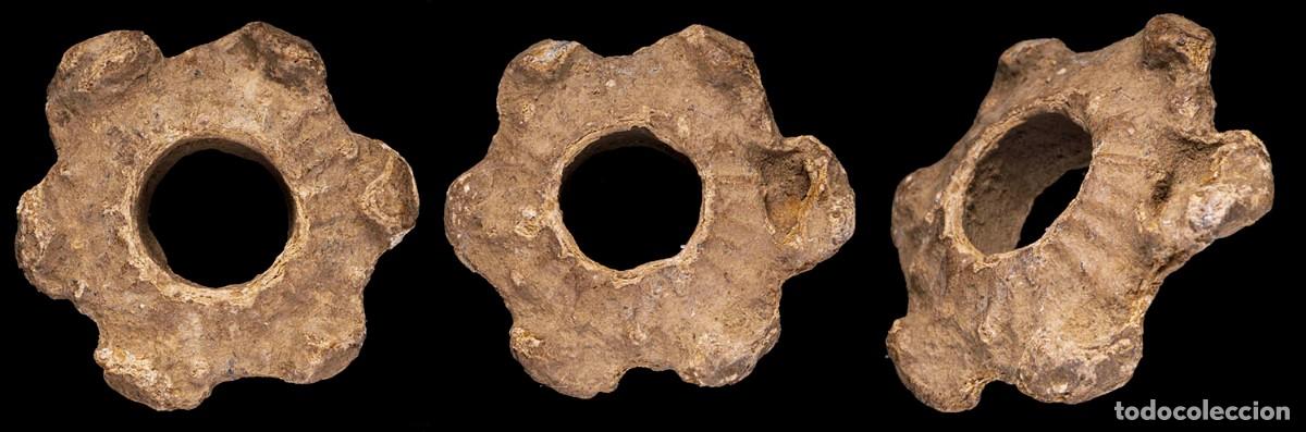 Monedas antiguas: Ancient Lead Precoin, Decorated Ring Shape - 27 mm / 12,06 gr.
