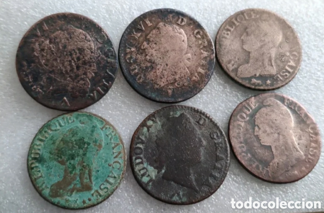 Monedas antiguas: monedas antiguas de cobre
