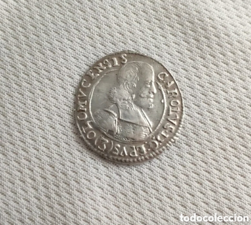 Monedas antiguas: 3 Kreuzers - Carlos II Liechtenstein-Kastelkor