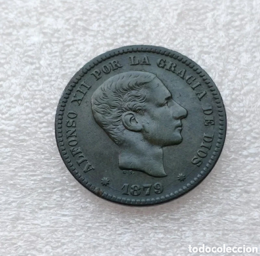 Monedas antiguas: 5 C&eacute;ntimos EBC (Excelente Buena Conservaci&oacute;n