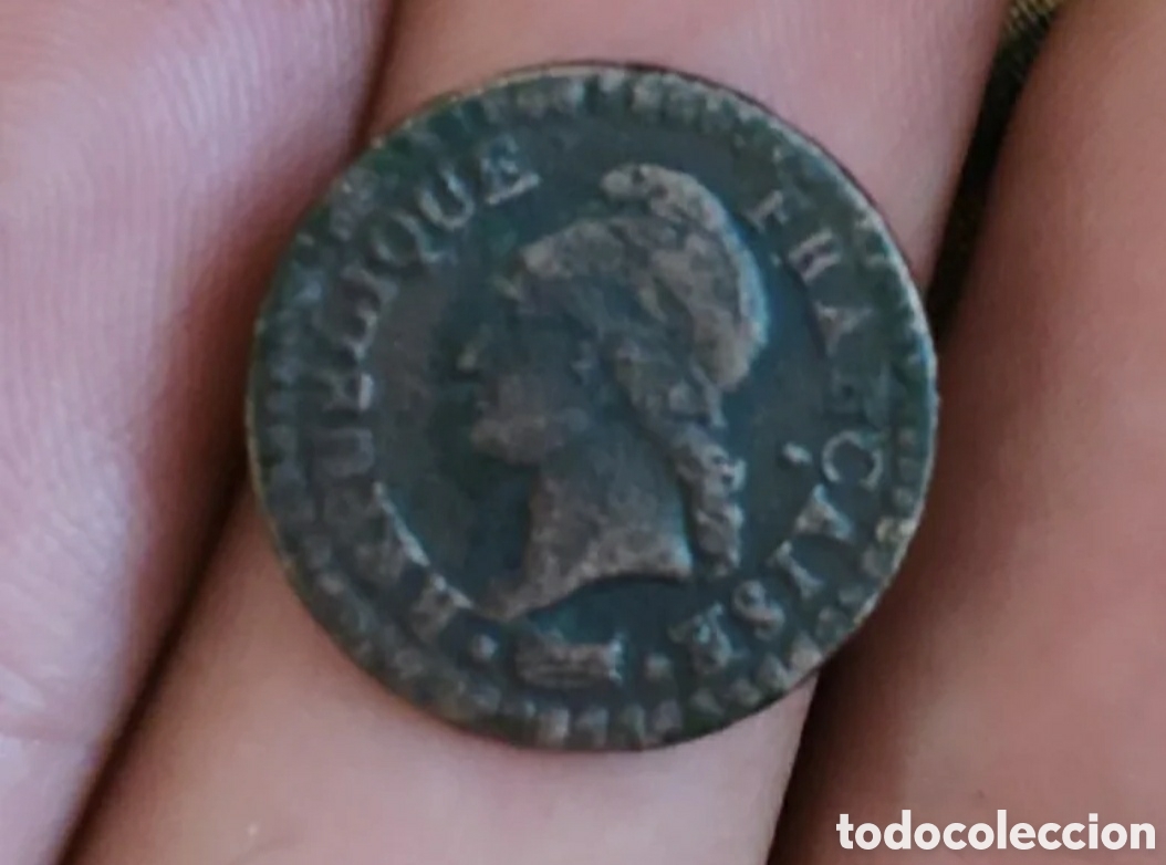 Monedas antiguas: 1 C&eacute;ntimo 1&ordf; Rep&uacute;blica Francesa 1871