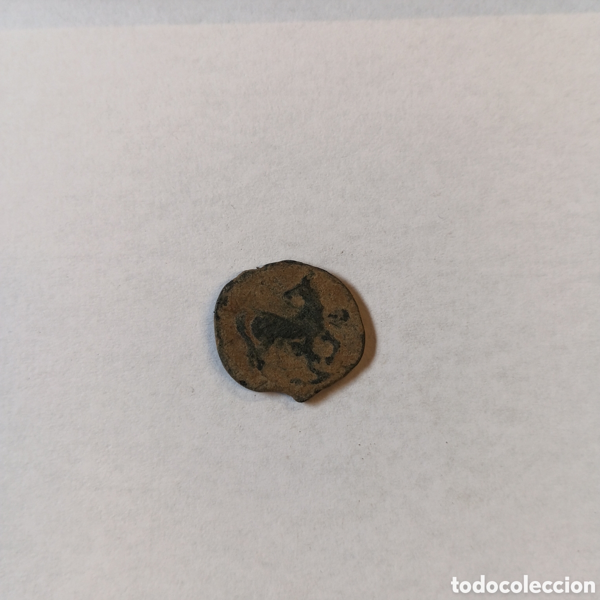 Monedas antiguas: SEMIS MONEDA IB&Eacute;RICA ANTIGUA BRONCE - Foto 2