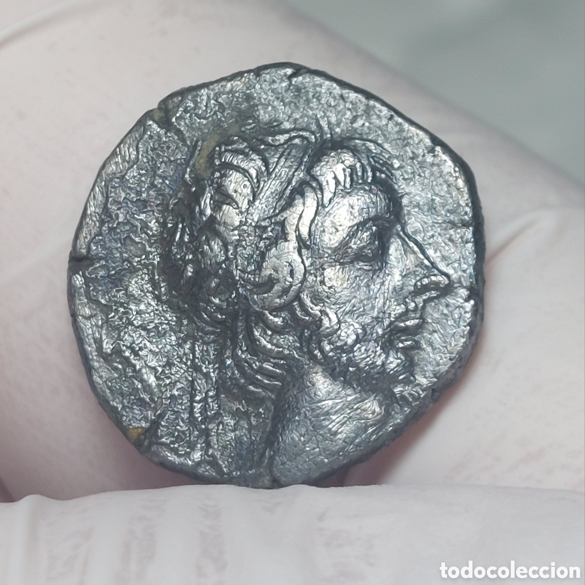 Monedas antiguas: DRACMA. ARIOBARZANES III.&nbsp; [ 42 a.C](EUSEBEIA-MAZACA ).REYES DE CAPADOCIA. ( IMPERIO AQUEM&Eacute;NIDA )